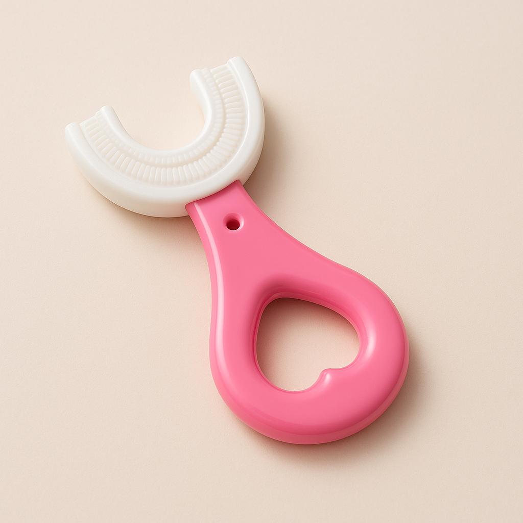 Pink Silicone Baby Teether 0 - 6 Months from Begin Baby Care
