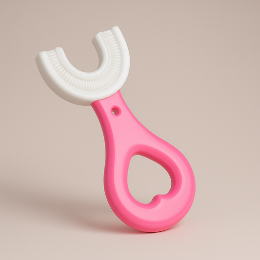 Pink Silicone Baby Teether 0 - 6 Months from Begin Baby Care